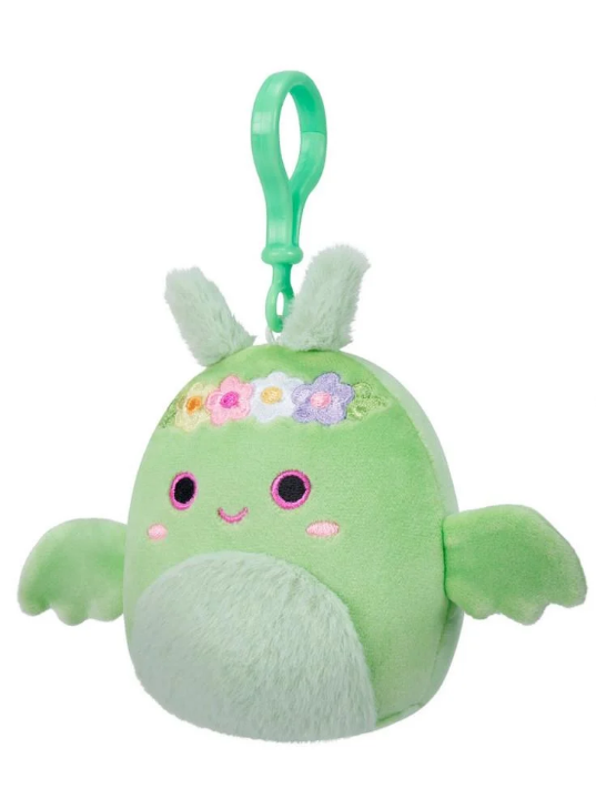 Мягкая игрушка Squishmallows Дракон Тов 9 см Зеленый (IY-189-Y-387)