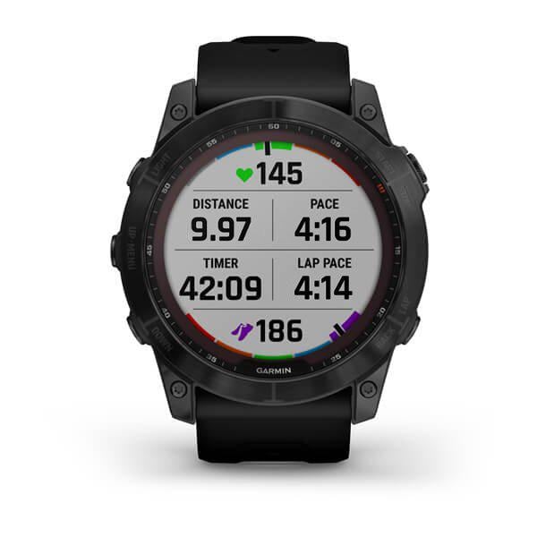 Cмарт-часы Garmin Fenix 7X Sapphire Solar DLC Черный (010-02541-23) - фото 5