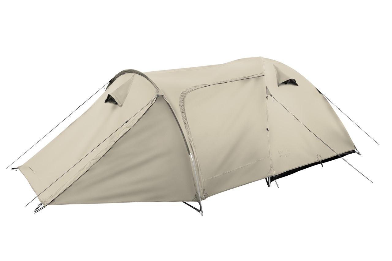 Палатка кемпинговая Tramp Lite Twister 3 с большим тамбуром Песочный (UTLT-024-sand) - фото 2