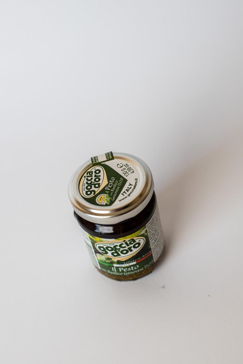 Соус Pesto Goccia D’oro с генуэзским базиликом 0,13 л - фото 4