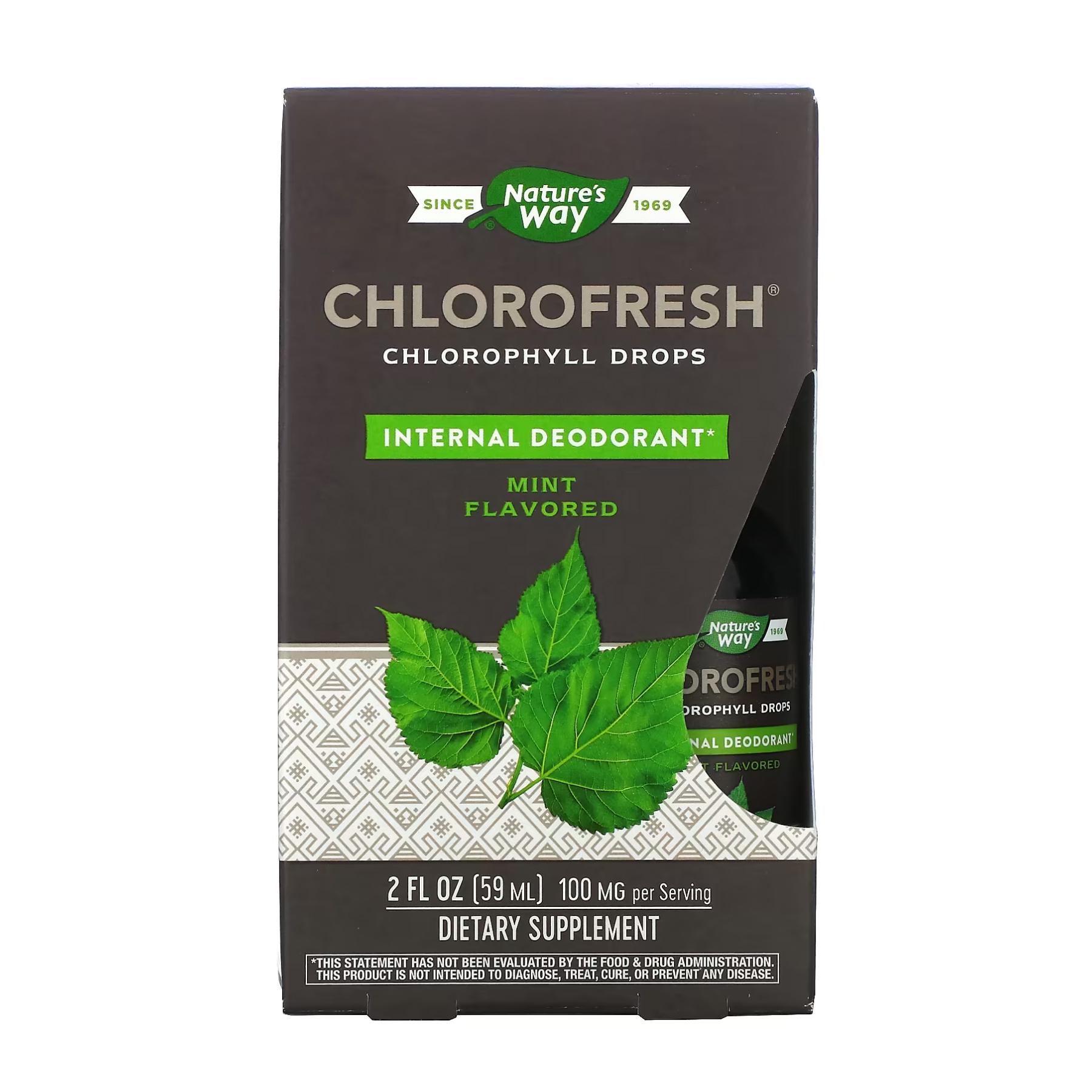 Натуральная добавка Chlorofresh Mint 40X Liquid 59 мл (2023-10-3874)