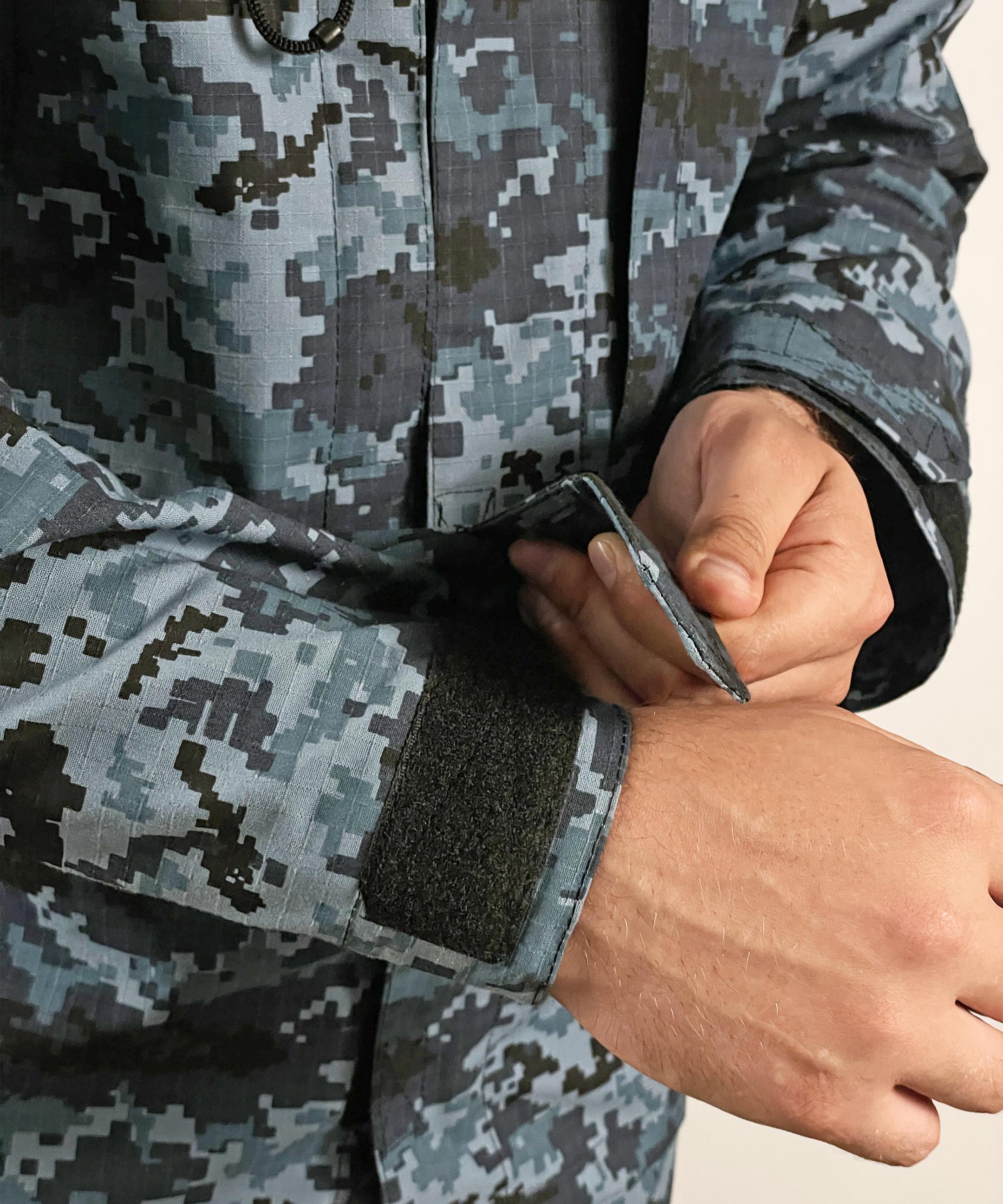 Військовий кітель статутний COOPERR ВМСУ 2XL Темно-синій (KUR-9.1.2XL) - фото 4 Військовий кітель статутний COOPERR ВМСУ 2XL Темно-синій (KUR-9.1.2XL) - фото 4