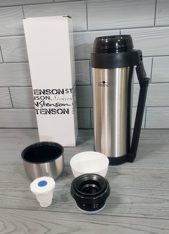 Термос для жидкостей и еды Stenson MT-0275 из нержавеющей стали 1800 мл Серебристый - фото 8 Термос для жидкостей и еды Stenson MT-0275 из нержавеющей стали 1800 мл Серебристый - фото 8