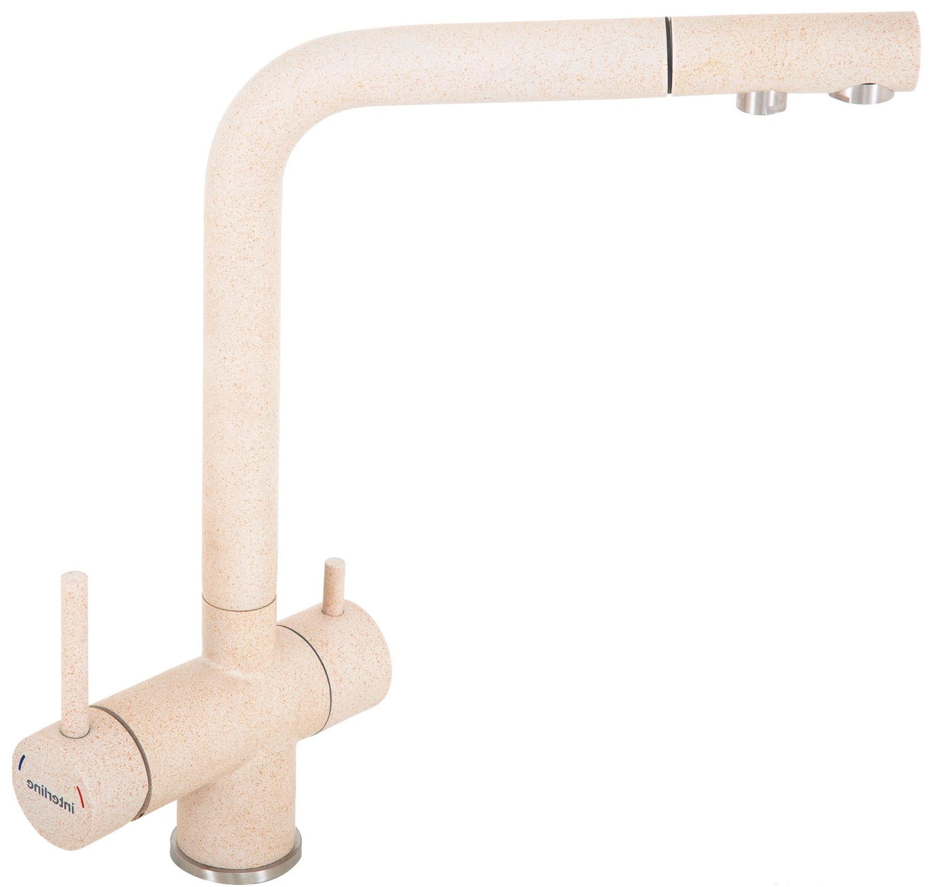 Смеситель для кухни Storm Бежевый (16415)