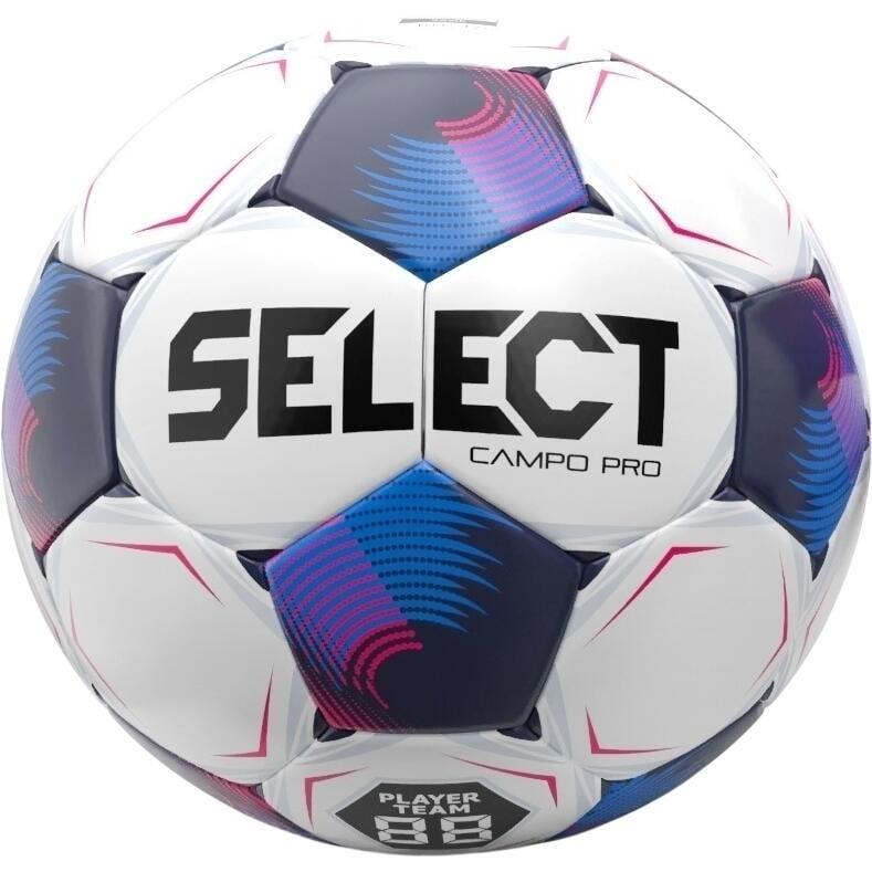 Футбольный мяч Select CAMPO PRO V26 бело-сине-розовый Размер 4 387457-761
