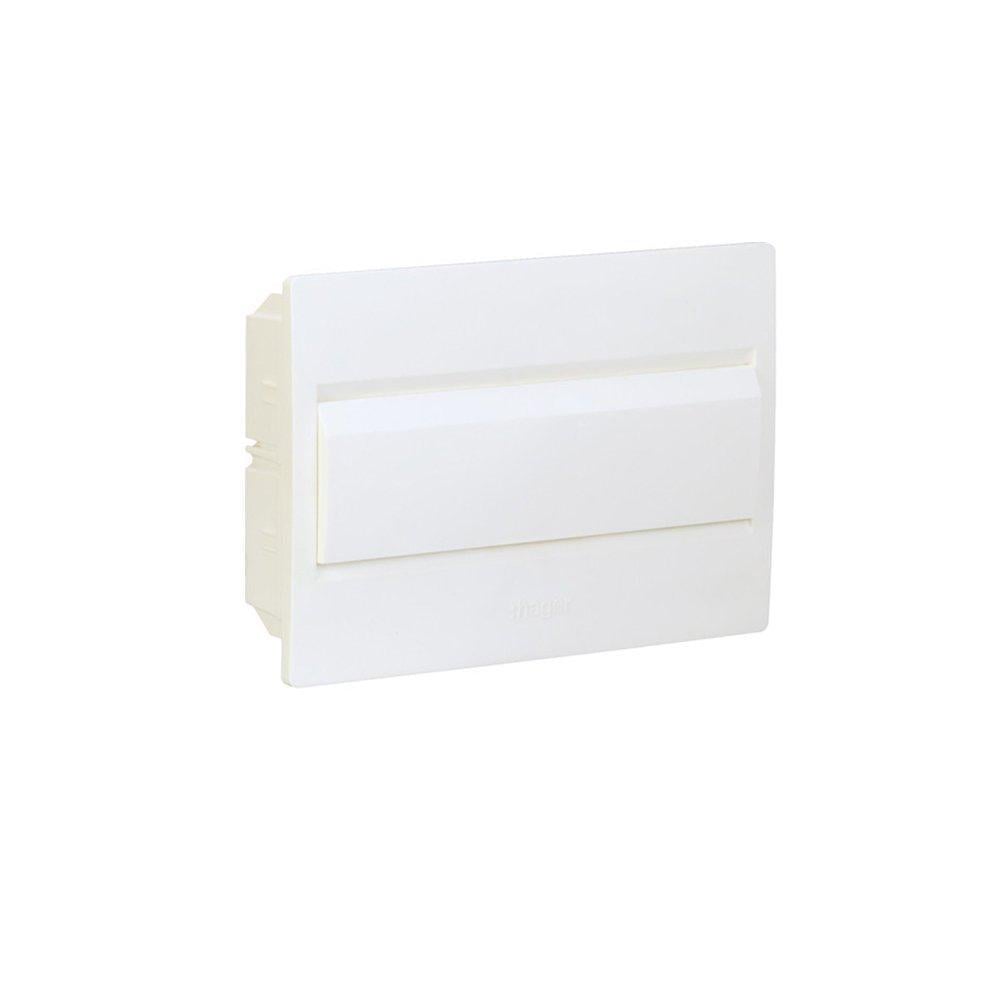 Щит розподільчий врізний Hager COSMOS 8 модулів з дверцятами Білий (28177092)