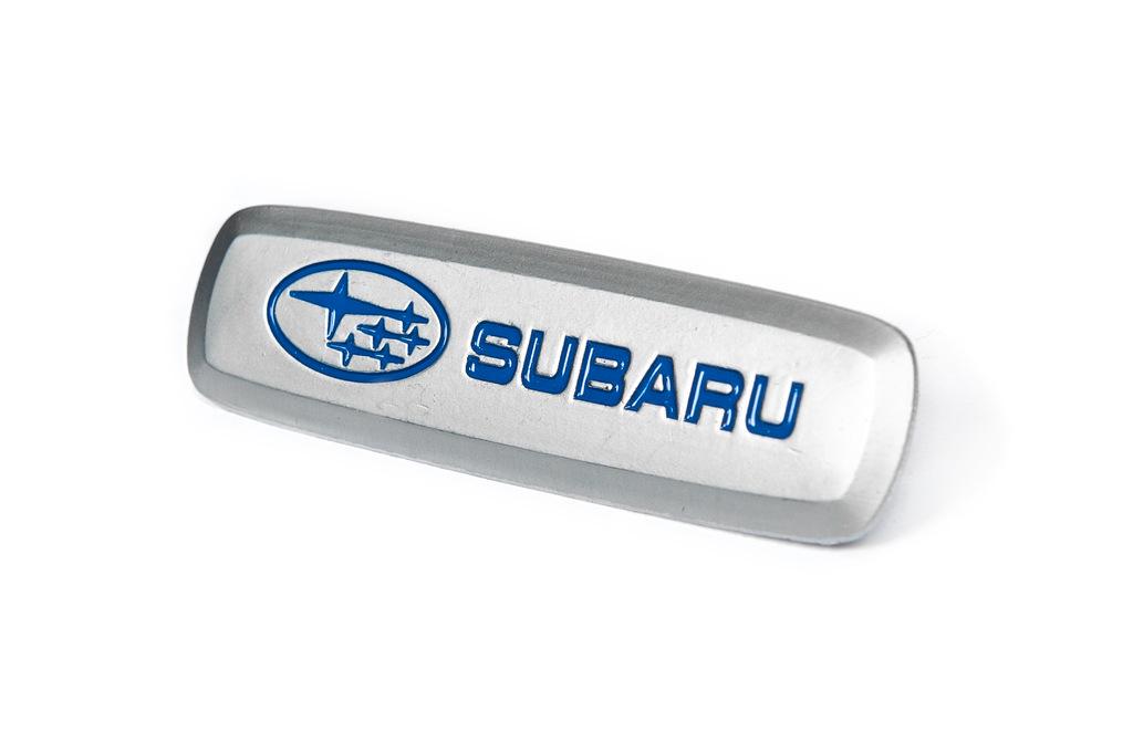 Шильдик для ковриков Digital Designs для Subaru алюминий 1 шт. Серый (125991)