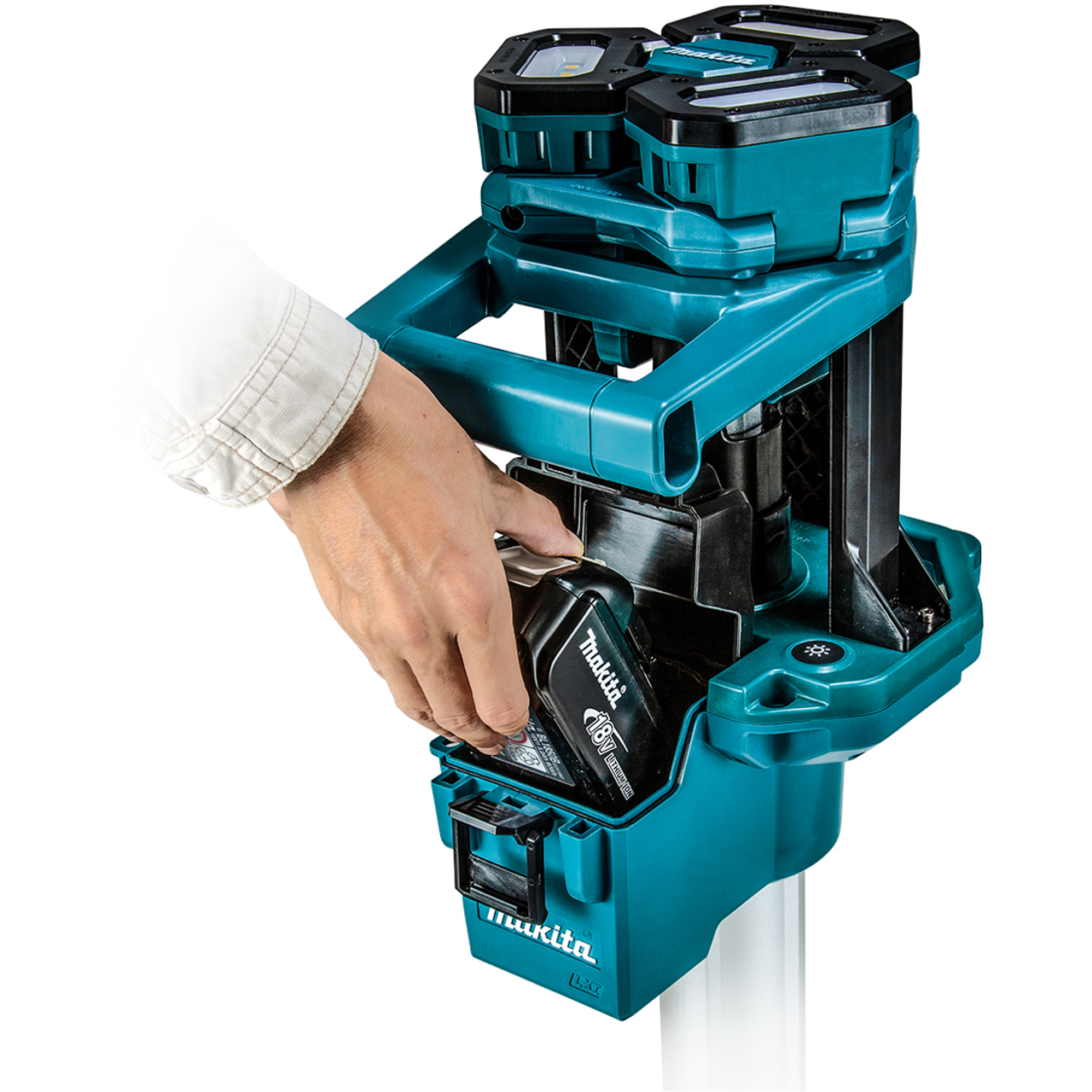 Прожектор світлодіодний акумуляторний Makita DML814 без акумулятора та зарядного пристрою - фото 7 Прожектор світлодіодний акумуляторний Makita DML814 без акумулятора та зарядного пристрою - фото 7