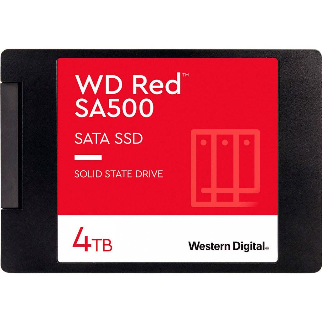 SSD накопичувач WD Red SA500 4 TB (WDS400T2R0A) SSD накопичувач WD Red SA500 4 TB (WDS400T2R0A)