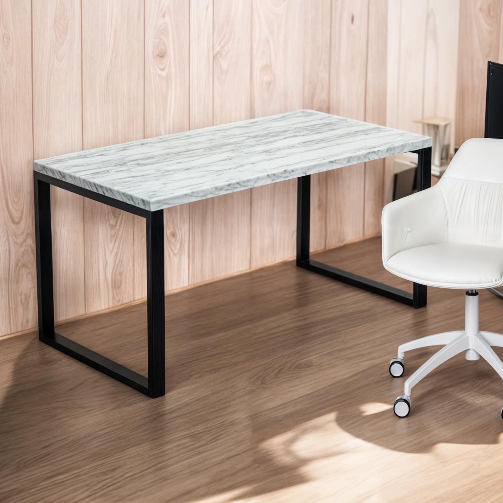 Стіл письмовий Tobi Sho LOFT Iceberg СПЛА/6 стільниця 36 мм 1200х600х765 Дуб крафт білий