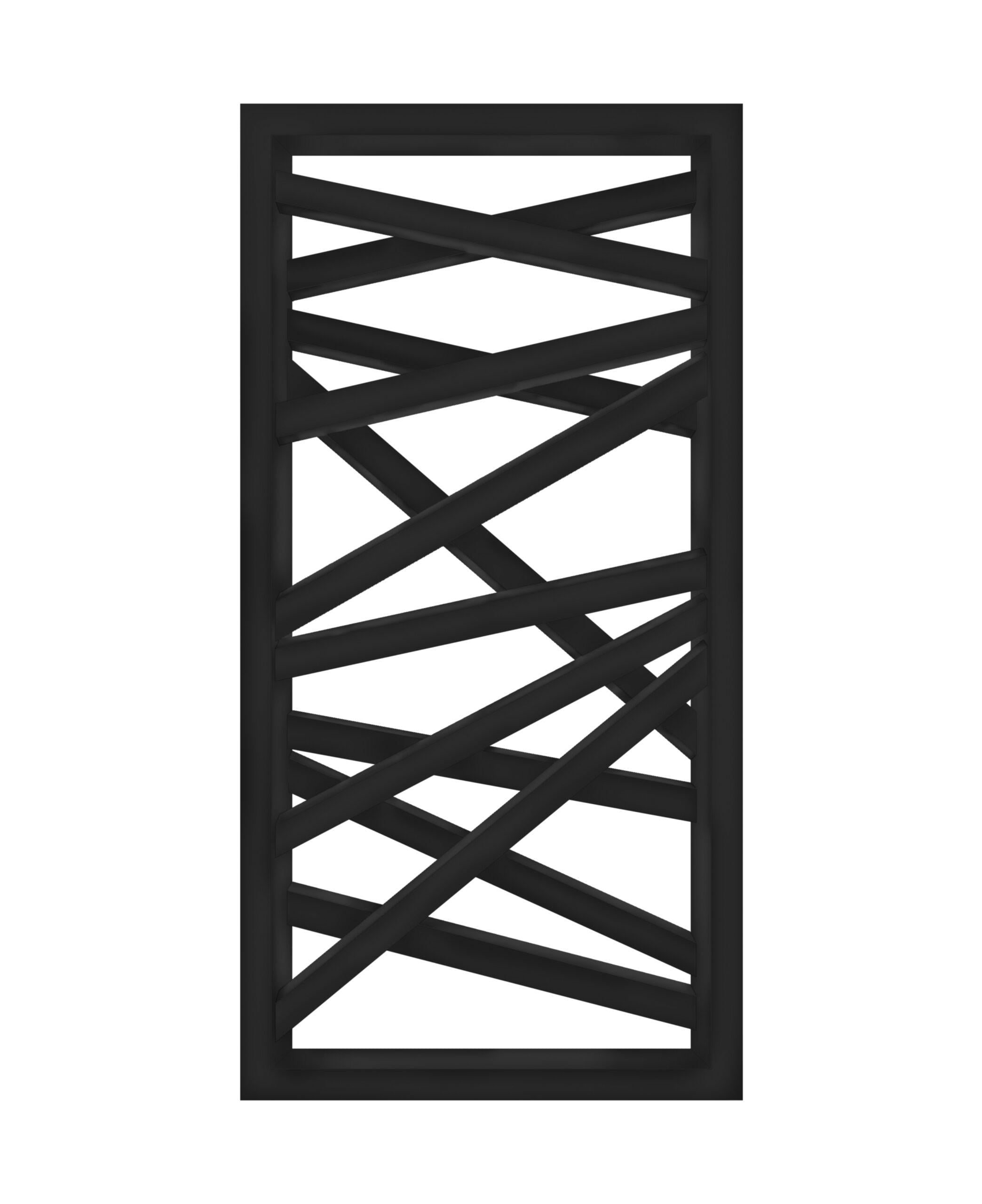 Рушникосушарка водяна GenesisAqua Derun вертикальна з нержавіючої сталі 1200х530 мм Чорний (103004-GA)