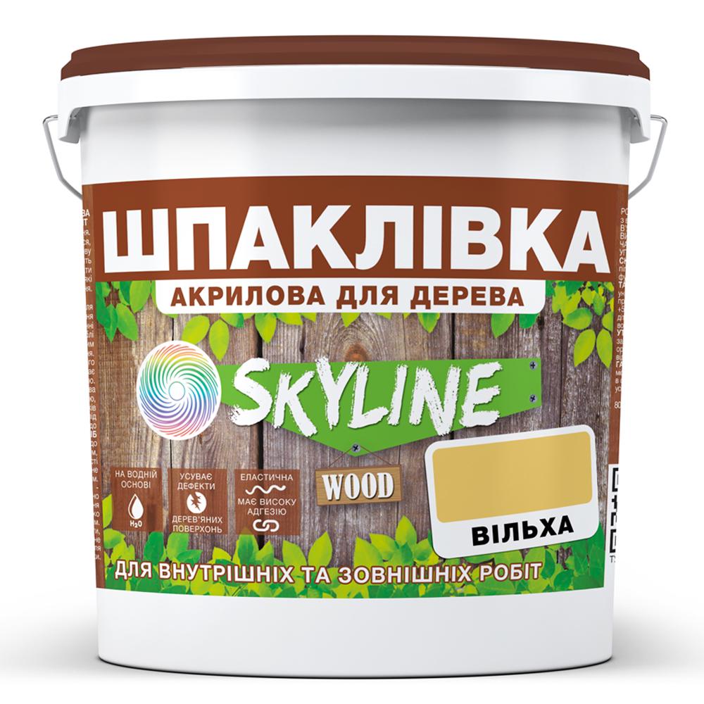 Шпаклевка акриловая Skyline Wood для дерева 7 кг Ольха - фото 1