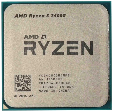 Процесор AMD Ryzen 5 2400G sAM4 Tray (21054262) - фото 1