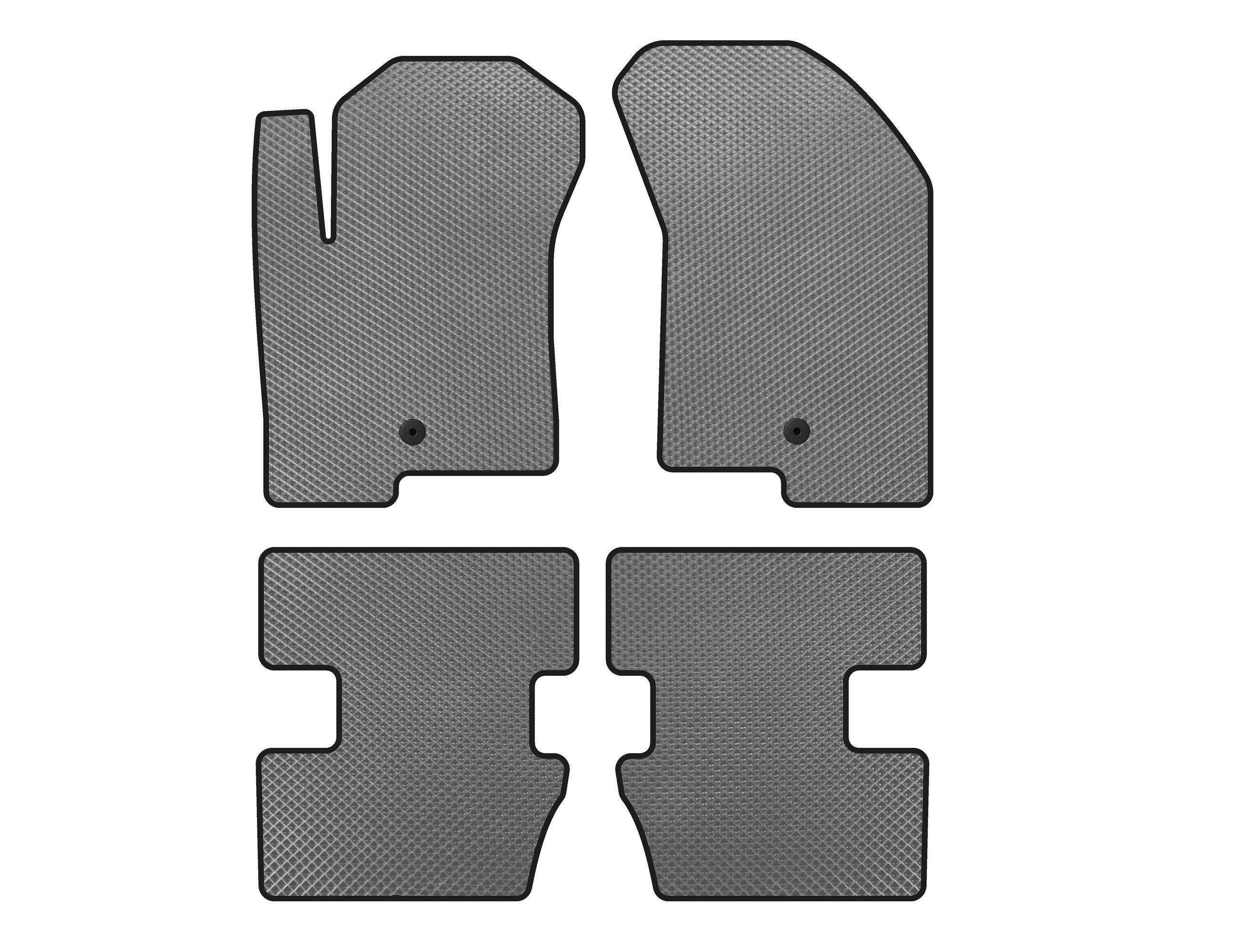 Коврики Digital Designs для Jeep Compass 2006-2016 рр. этилвинилацетат Серый (143181)