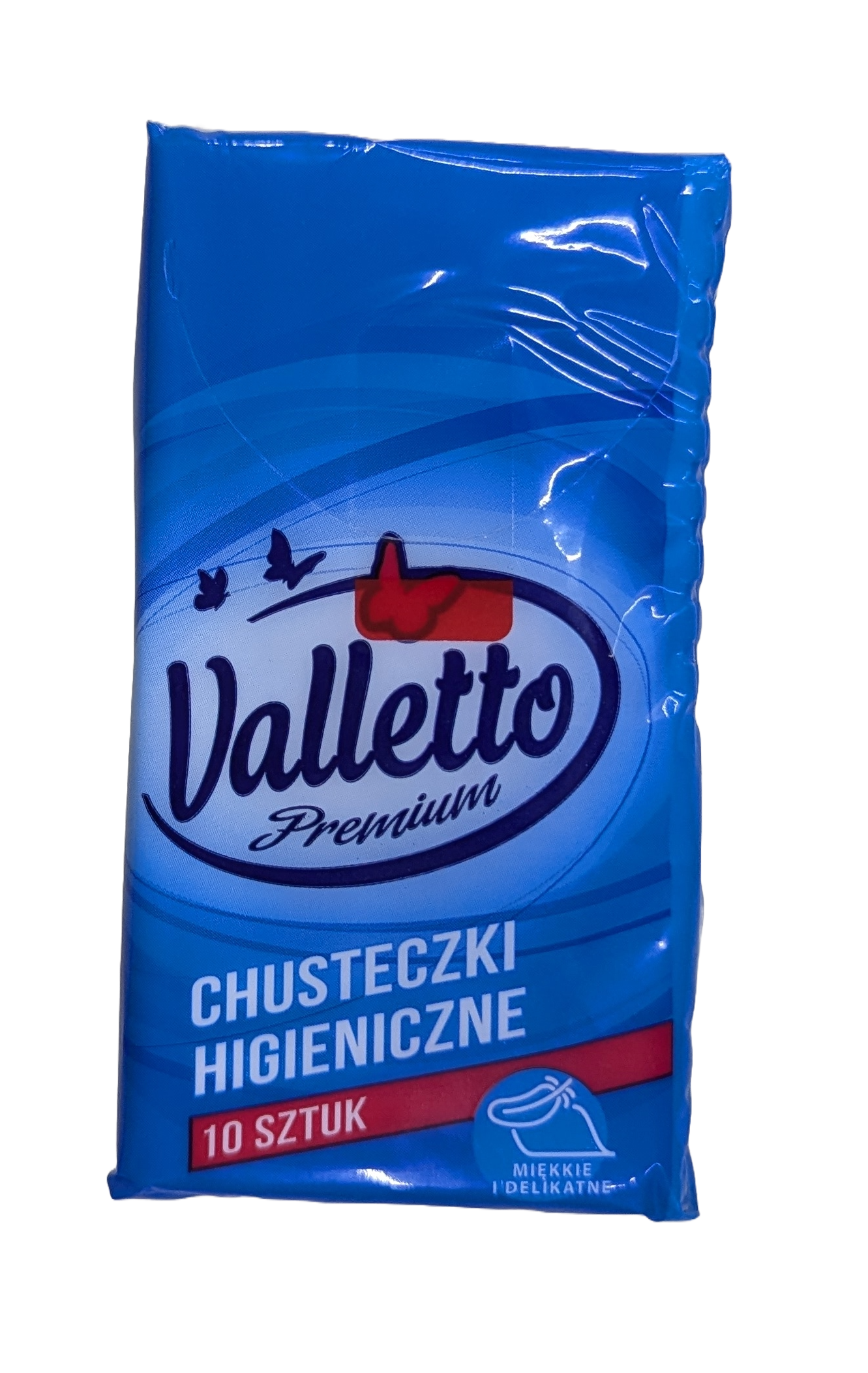 Носові хустки Valletto 3 шари 10 шт. (5907354001538)