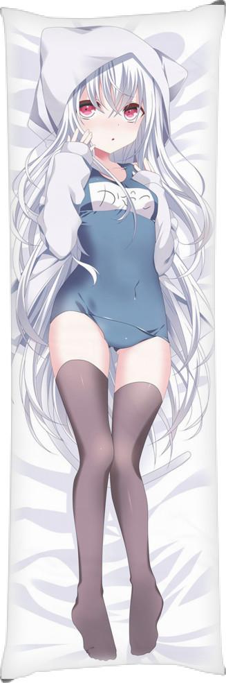 Подушка дакімакура Anime Girl 4 60x180 см (14094682) - фото 2