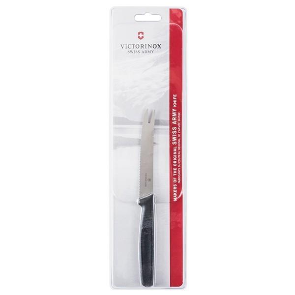 Кухонный нож для сыра Victorinox SwissClassic Cheese and Sausage Черный (6.7863) - фото 5