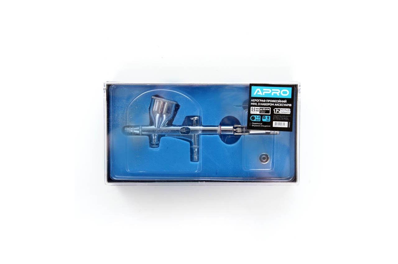 Аерограф Apro 850052 9 мл x 0,2 x 0,3 мм СБ - фото 3