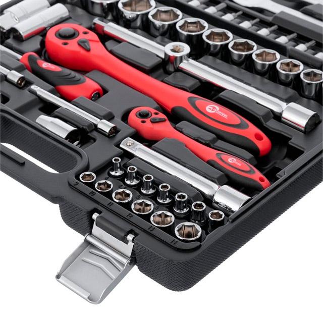 Набір інструментів Intertool 82 шт. (ET-6082) - фото 4 Набір інструментів Intertool 82 шт. (ET-6082) - фото 4