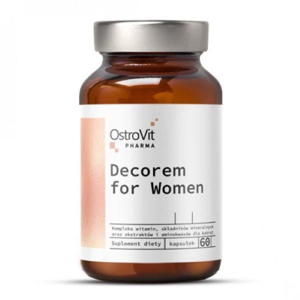 Комплекс вітамінів Ostrovit Pharma Decorem FD2:D54or Women для жінок 60 капс. (00000032233) - фото 1