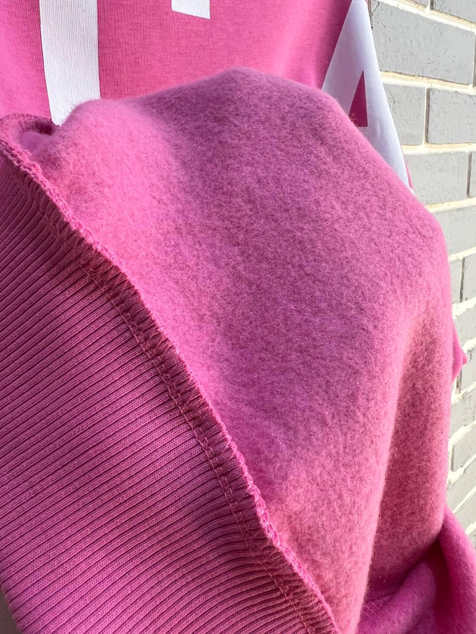 Свитшот женский DAVRAS 8174 CHICAGO удлиненный утепленный на флисе OS Малиновый (1242) - фото 9 Свитшот женский DAVRAS 8174 CHICAGO удлиненный утепленный на флисе OS Малиновый (1242) - фото 9