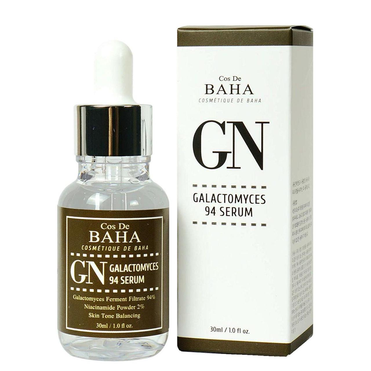 Сироватка для обличчя з галактомісісом та ніацинамідом Cos De BAHA GN Galactomyces 94 Serum 30 мл (2313927525)