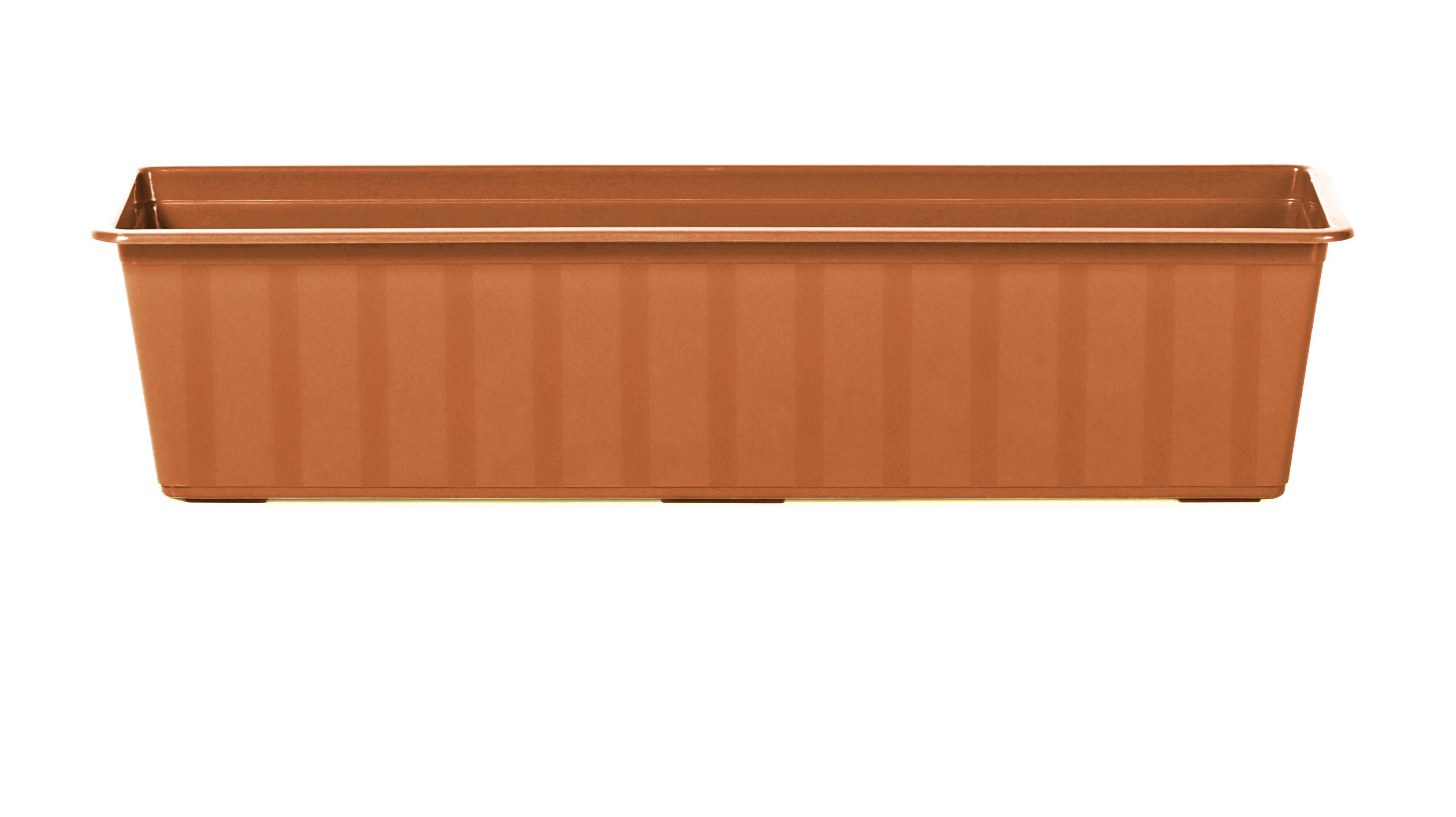 Балконный ящик Prosperplast Агро 80 см Терракотовый (15520)