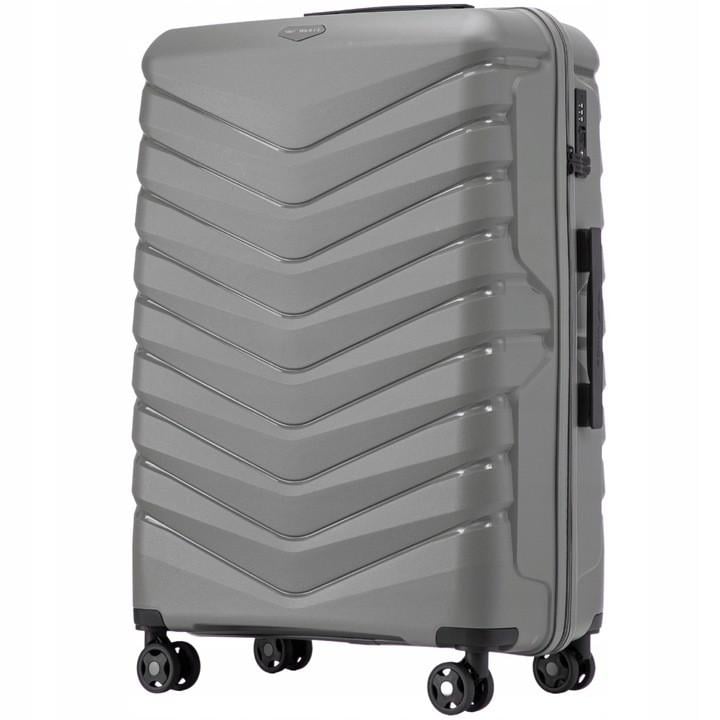 Чемодан дорожный Wings PHX01 L Темно-серый (2683027859)