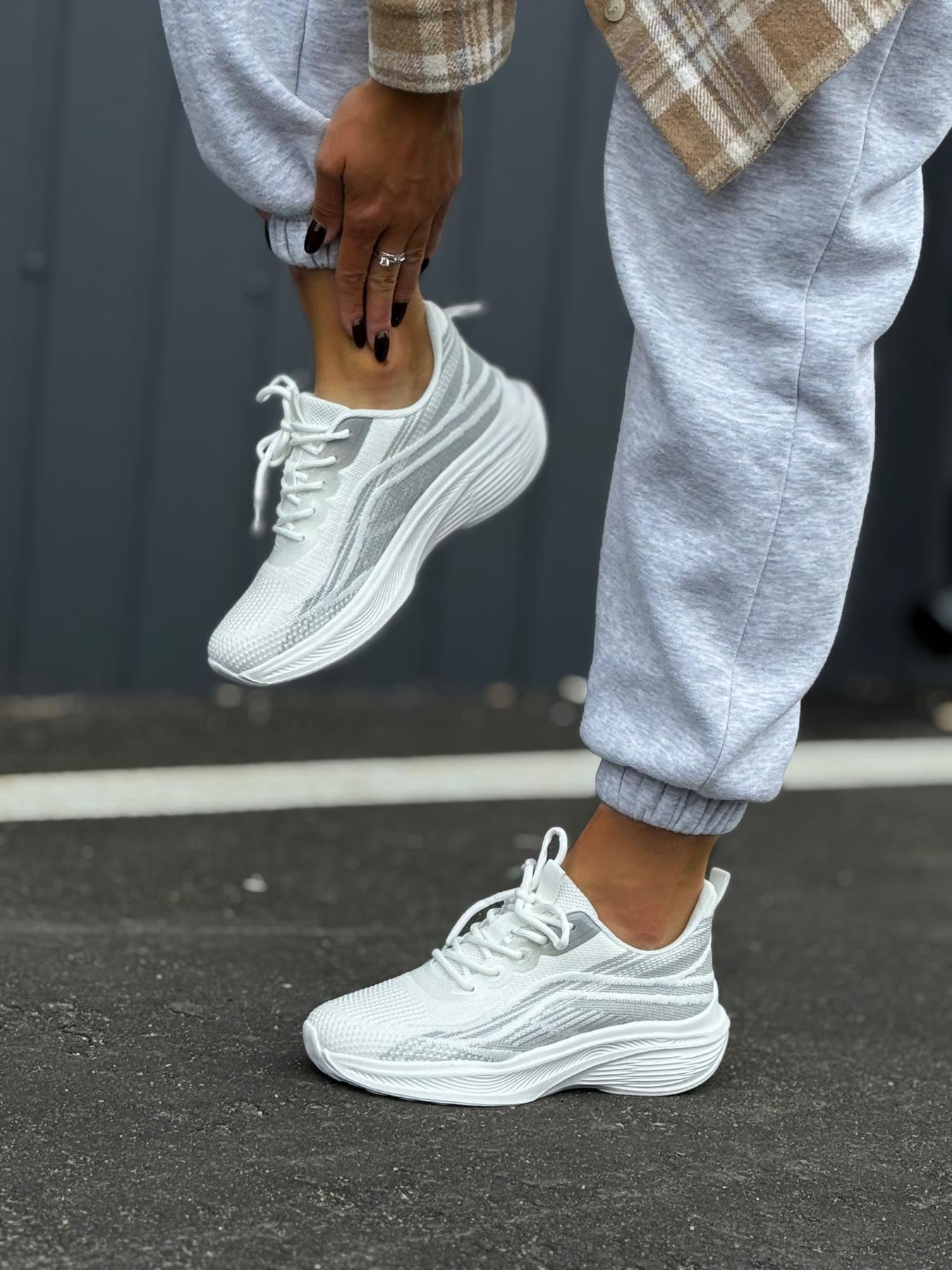 Кроссовки женские Текстиль р. 39 Белый (4310651s4) - фото 5