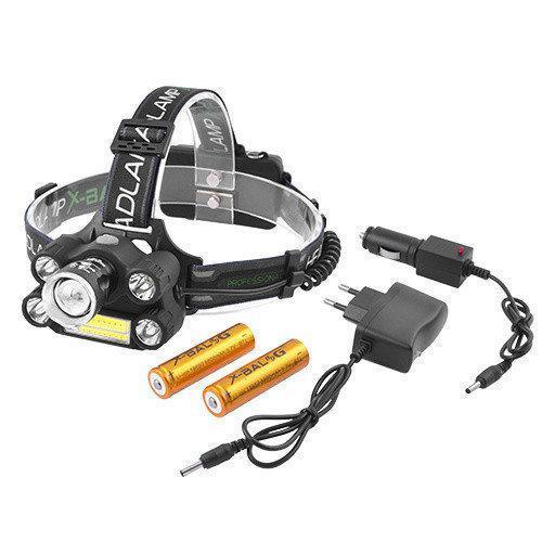 Фонарик налобный Bailong Bl-T64 Cob (2443)