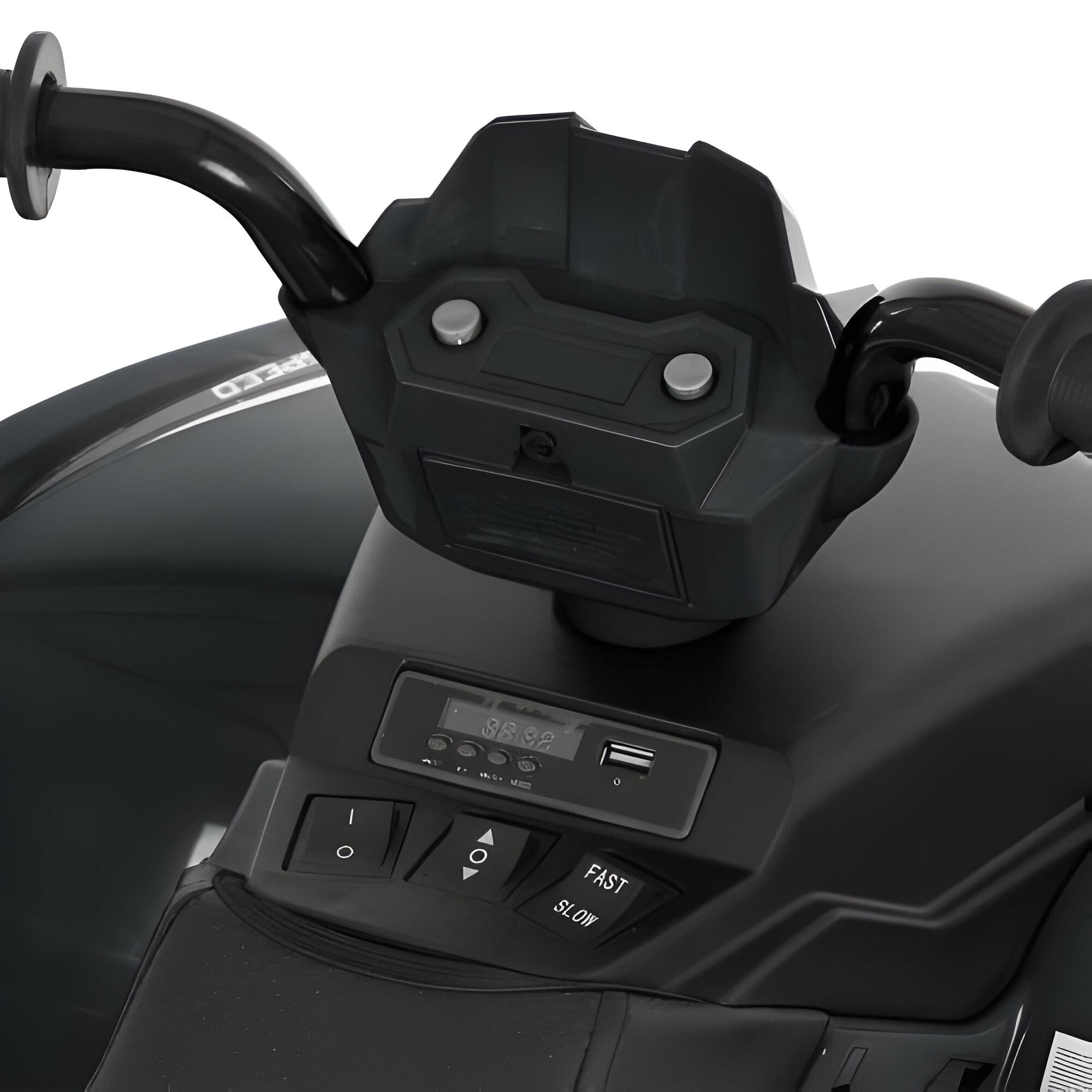 Квадроцикл Bambi M 6060EL-2 35W/USB/Bluetooth Чорний (27761220) - фото 4 Квадроцикл Bambi M 6060EL-2 35W/USB/Bluetooth Чорний (27761220) - фото 4