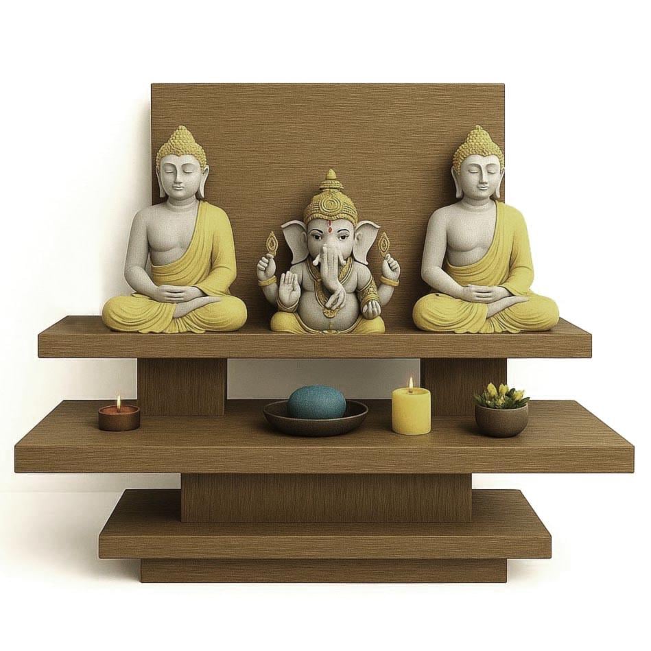 Алтарь для медитации из дерева Алайра Палисандр (ЛАТ-002702)