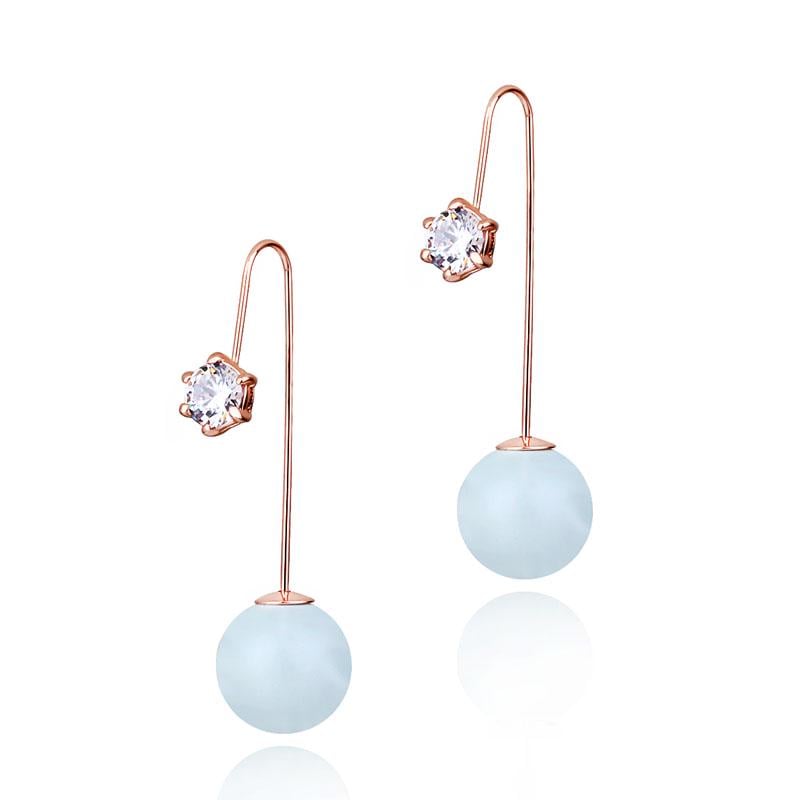 Серьги Rigant 087575 Белый