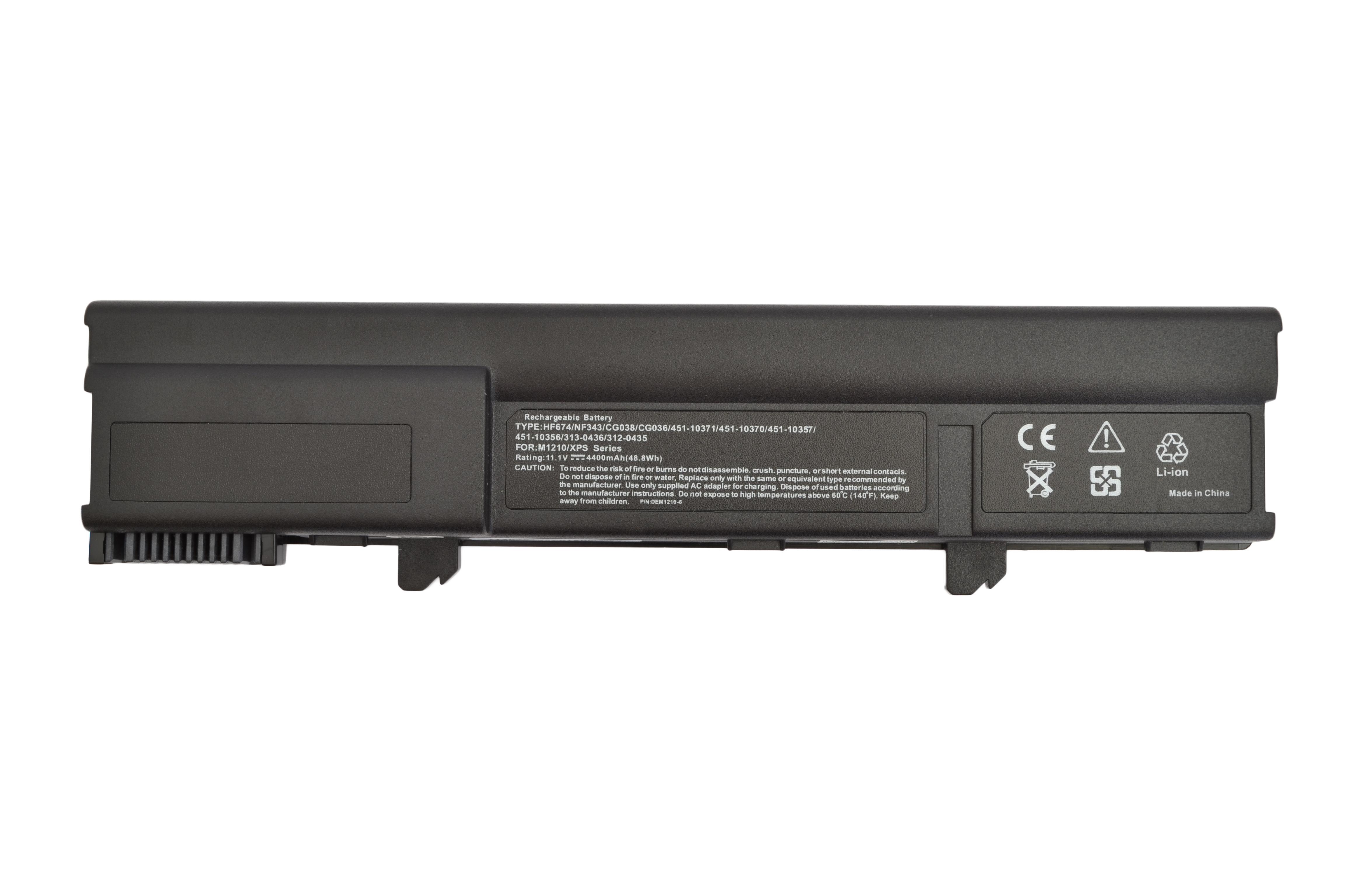 Аккумулятор для ноутбука Dell HF674 XPS m1210 11,1 V 5200 mAh