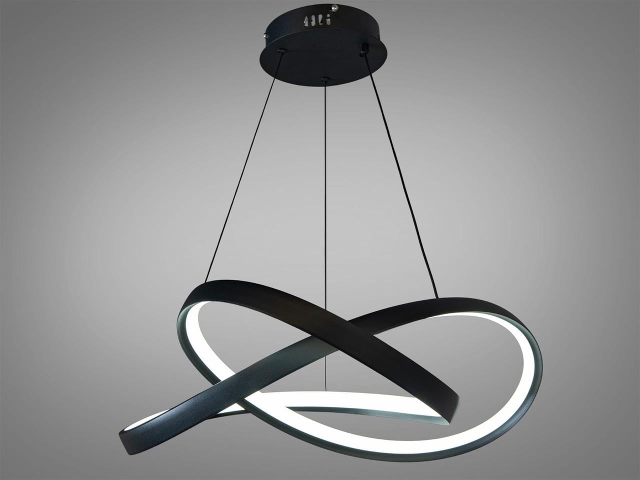 Люстра подвесная LED 7539/500BK Черный (2747386955)