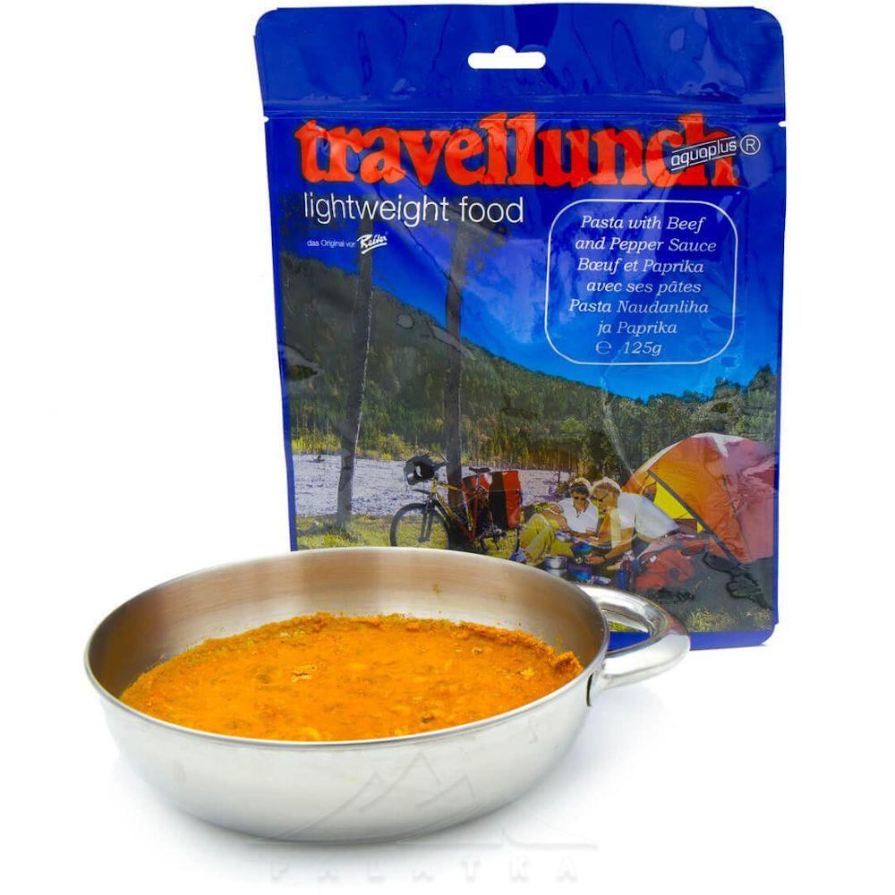 Сублімована їжа Travellunch Паста з телятиною в соусі 250 г 2 порції Сублімована їжа Travellunch Паста з телятиною в соусі 250 г 2 порції