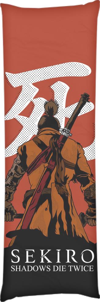 Подушка дакимакура Sekiro Shadows Die Twice 1Ľ 60x180 см (14100236)