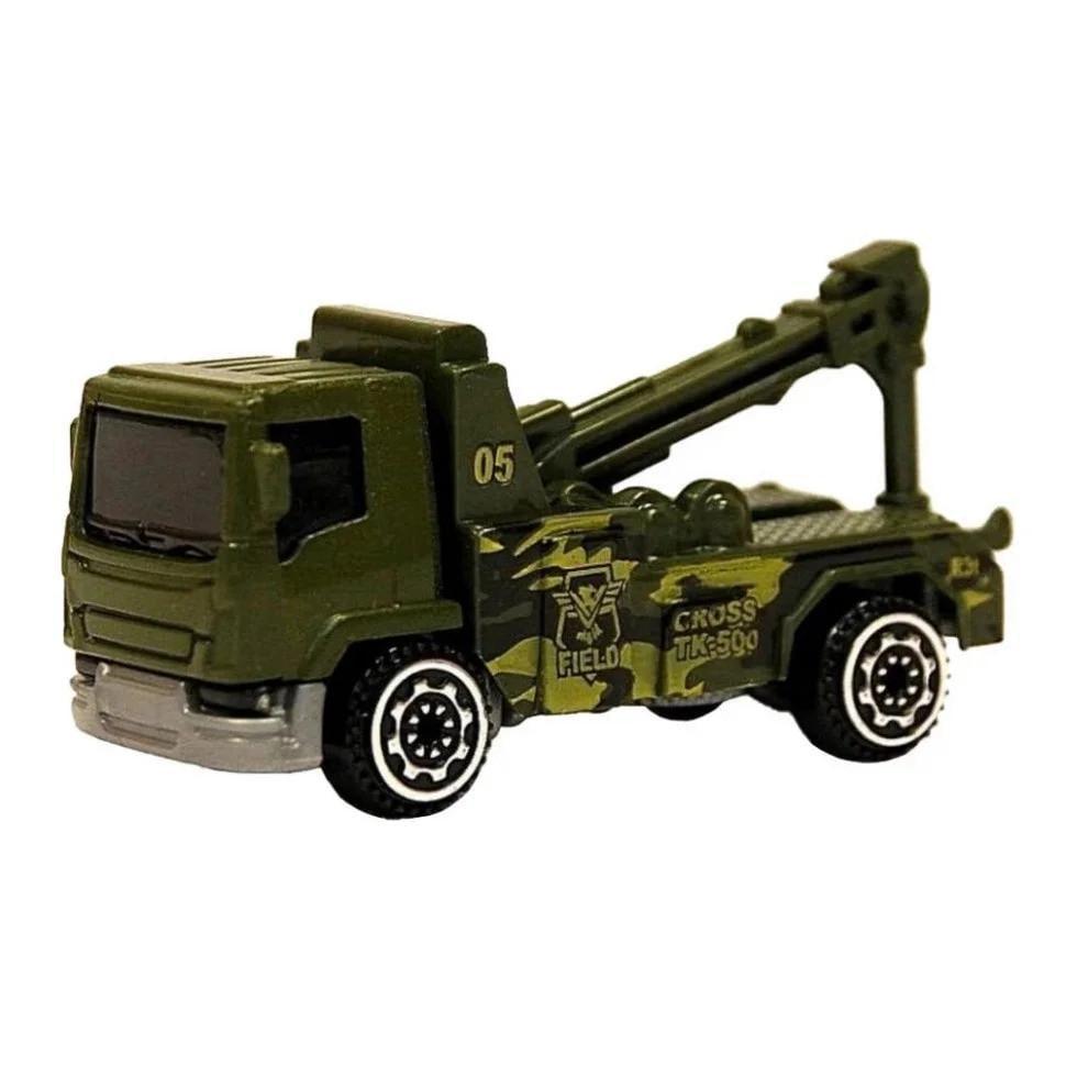 Машина дитяча військова вантажівка 7633 6 масштаб 1:64 (RLT46875)