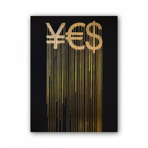 Картина Скажи деньгам ДА! 45x60 см (P0439)