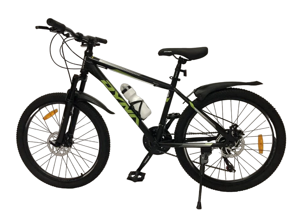 Велосипед дитячий Dyna D50 алюмінієвий 24" Чорний