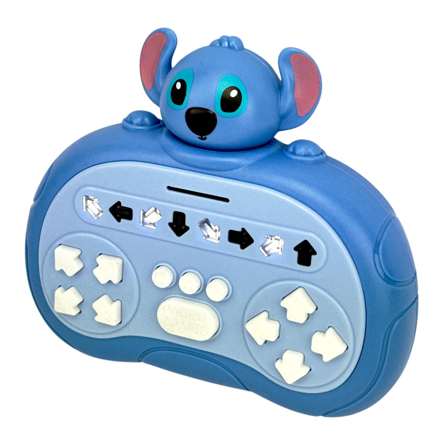 Игровая консоль stitch Электронный Поп Ит Приставка Стич с Звуковыми и Светловыми эффектами 002-11