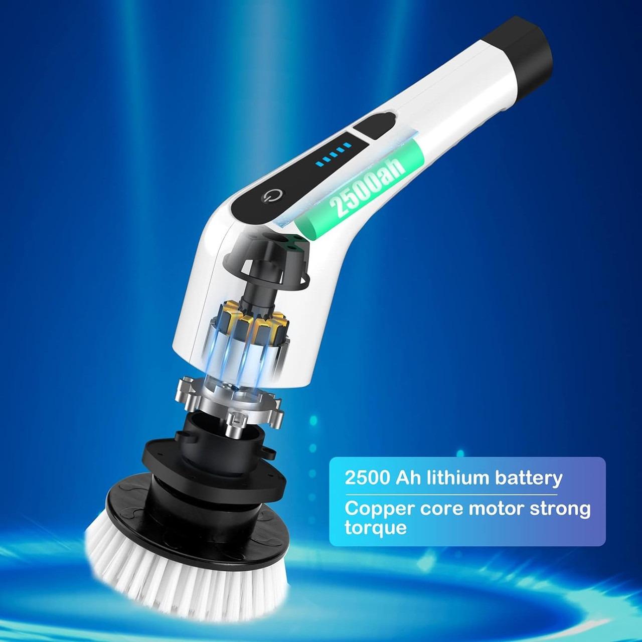 Щітка Electric Cleaning Brush 9in1 для прибирання електрична (XL-774) - фото 2