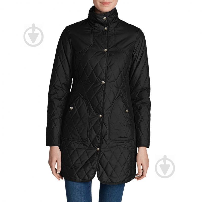 Пальто Eddie Bauer Womens Year-Round Field Coat BLACK XS Черный (0401BK-XS) - фото 1