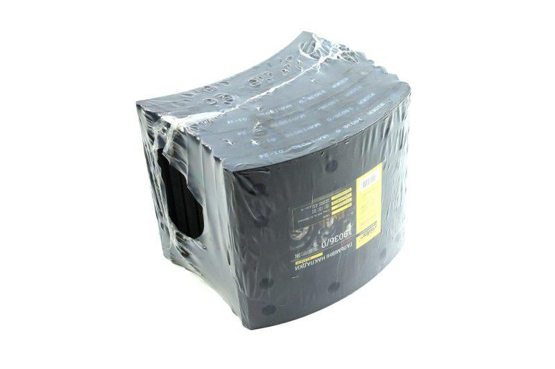 Комплект накладок гальм на вісь Rider 19036/0 premium стандарт ror ta tc fruehauf