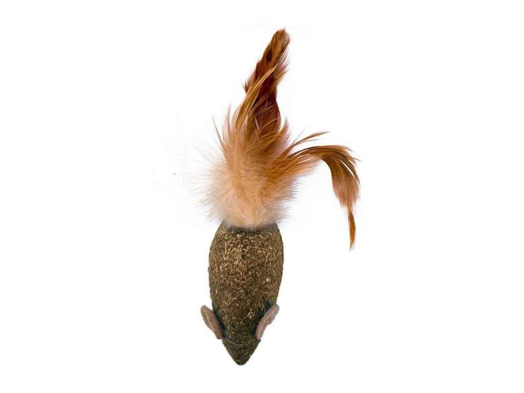 Іграшка для котів Eastland Котячою м'ята та пір'ям 4,8 см (550-952) Іграшка для котів Eastland Котячою м'ята та пір'ям 4,8 см (550-952)