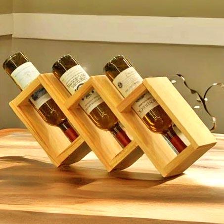 Полка для вина настольная Бонифей Карри (Впс-004303)