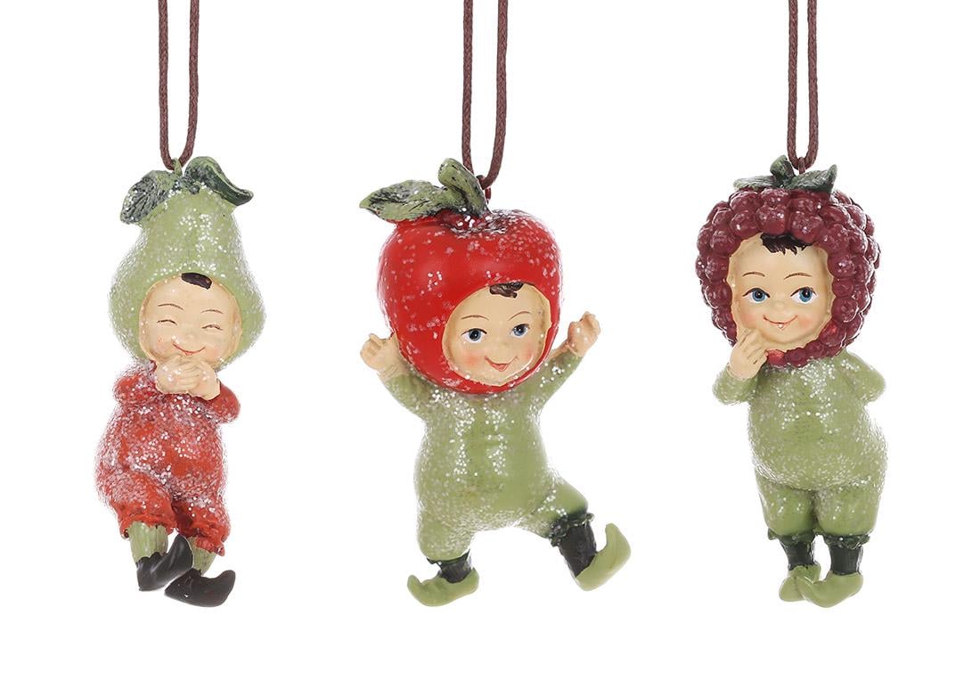 Декоративная подвеска Детки-ягодки три дизайна 10,7 см (838-537)