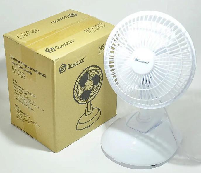 Вентилятор Domotec MS-1623 з прищіпкою (10954)