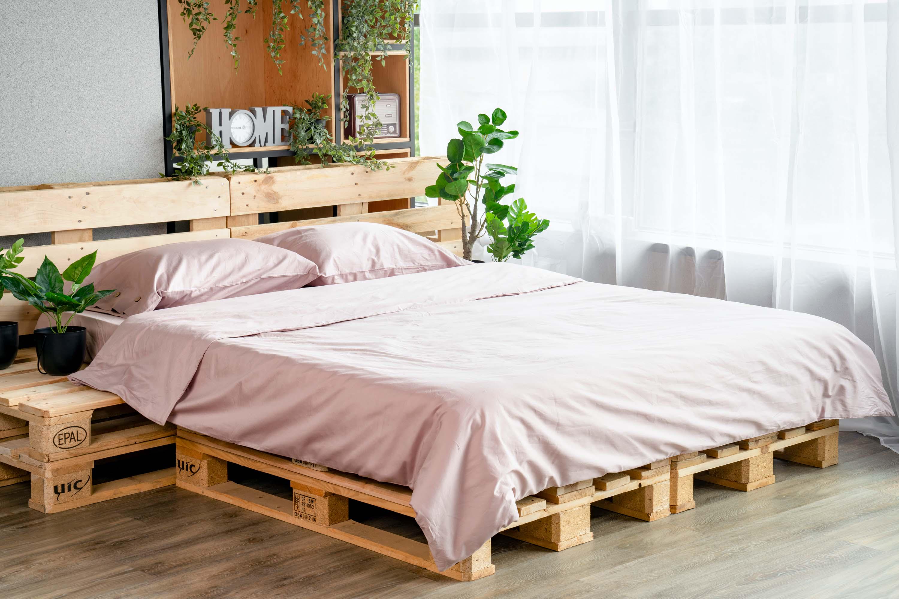 Простынь на резинке Ardesto Mix&Match 160х200/30 см Светло-розовый (ART1620FSP) - фото 2 Простынь на резинке Ardesto Mix&Match 160х200/30 см Светло-розовый (ART1620FSP) - фото 2