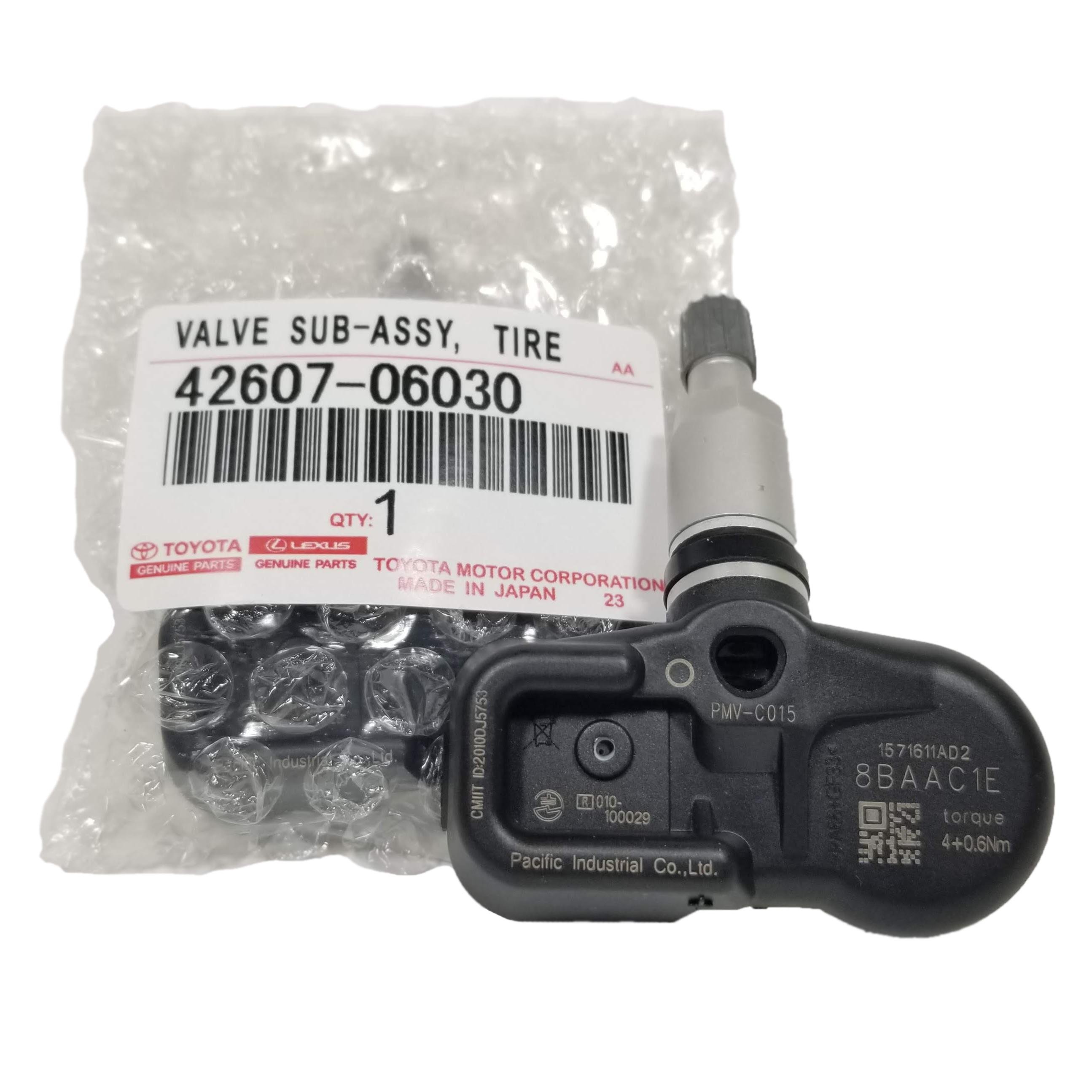 Датчик TPMS тиску в шинах TOYOTA 42607-06030/42607-0E020/42607-48010/42607-33050/PMV-C015